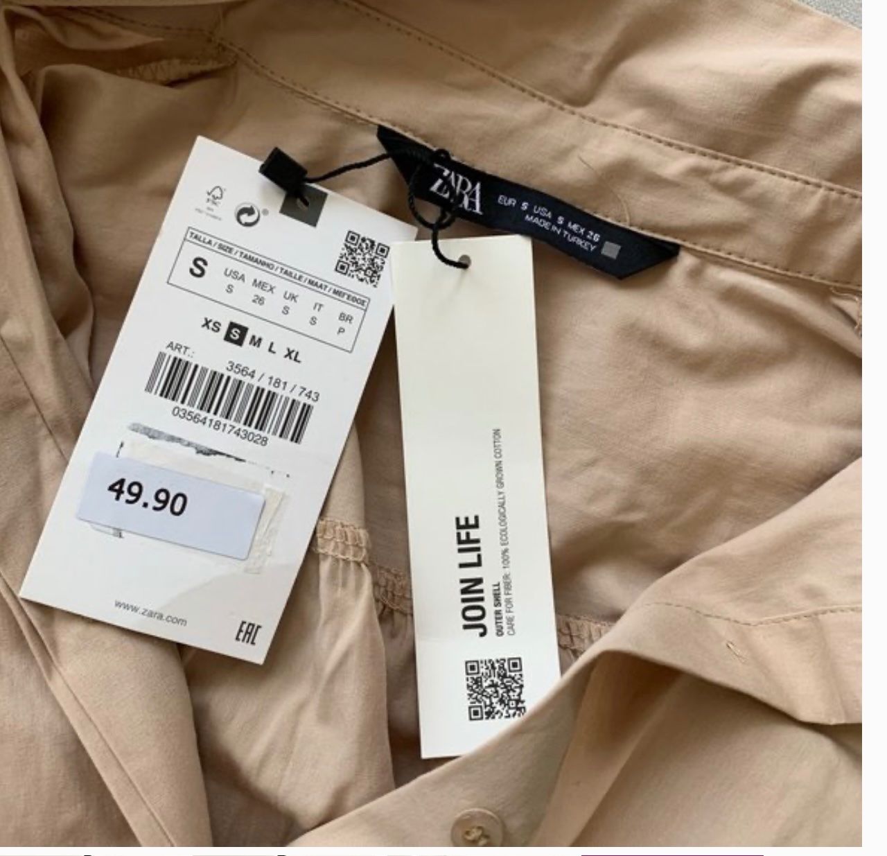 Zara Camicette: Zara shirt – Nuovo e nell'imballaggio originale da Opfikon venduto da MabelCouture 1