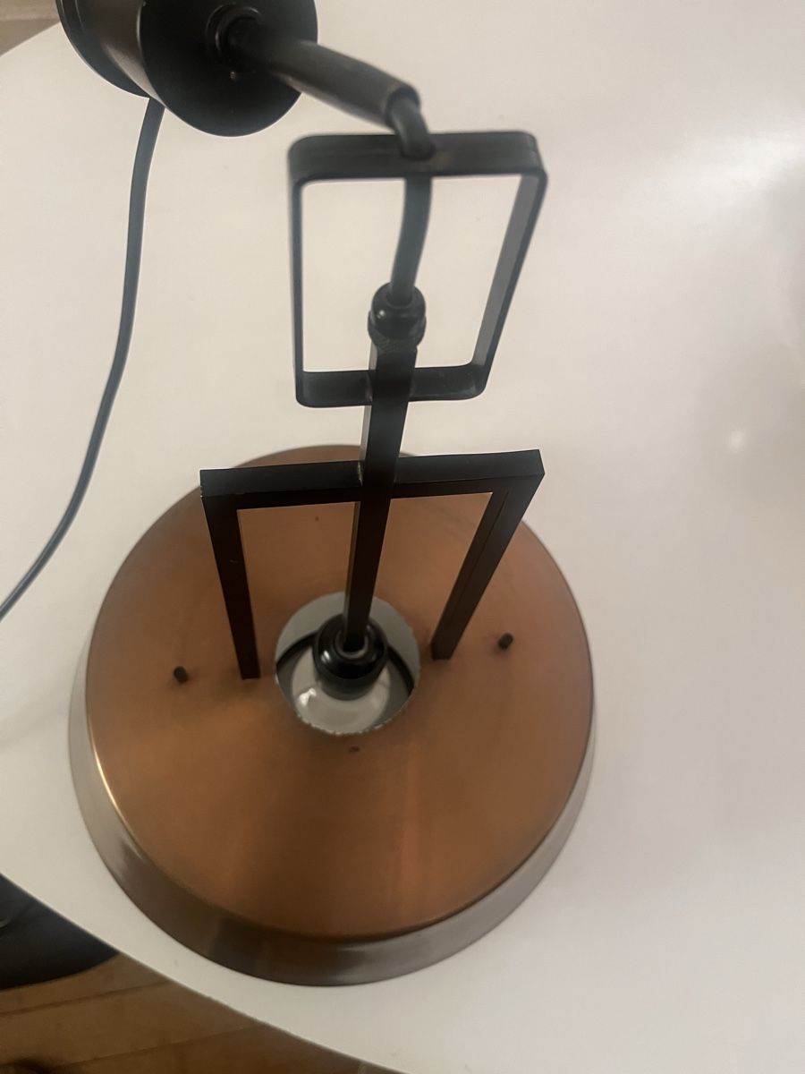 Lampadari & plafoniere: Vintage Deckenlampe mit Kupferschirm – Usato da Zürich venduto da Luftibus01 5