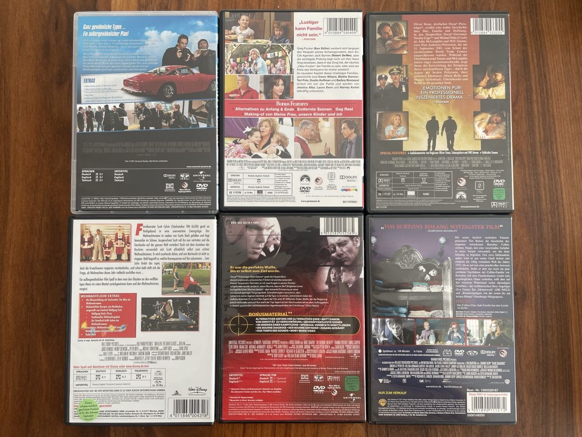 Tutti i DVDs: Diverse DVD-Sammlung: Filmabend-Klassiker – Usato da Rickenbach LU venduto da Mr.Entertainment 1