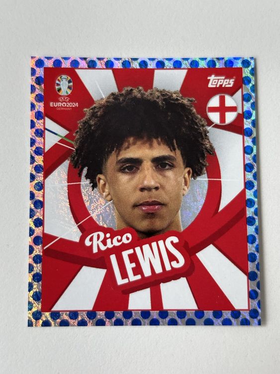 Topps ENG PTW GOLD Rico Lewis (Neu (gemäss Beschreibung)) in
