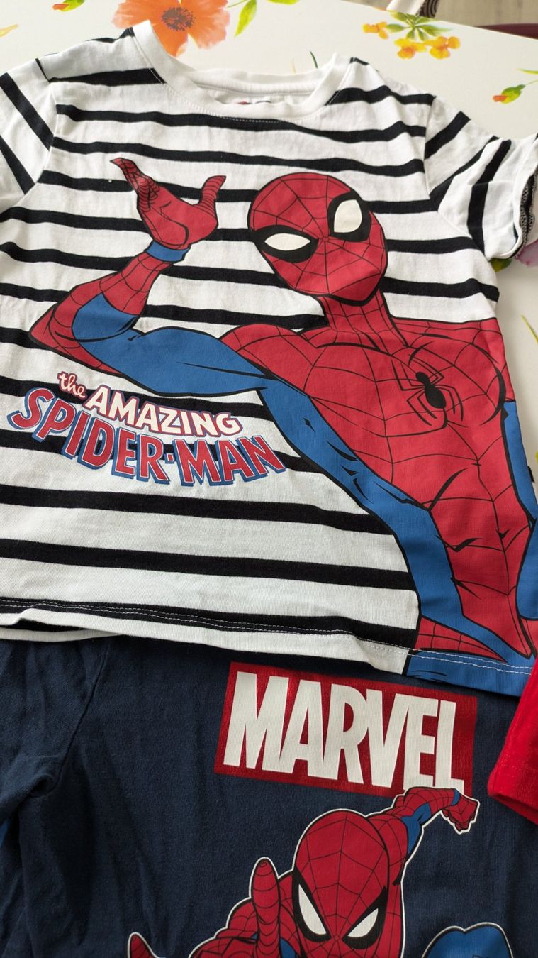 Hemden, T-Shirts & Polos: Marvel Spiderman - T-Shirt Set - 116 – Gebraucht aus Staufen von Fleby84 3