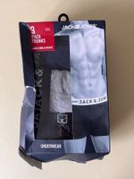 Trunks, JACK & JONES, Grösse XXL  (Farben Schwarz/Grau/Blau)