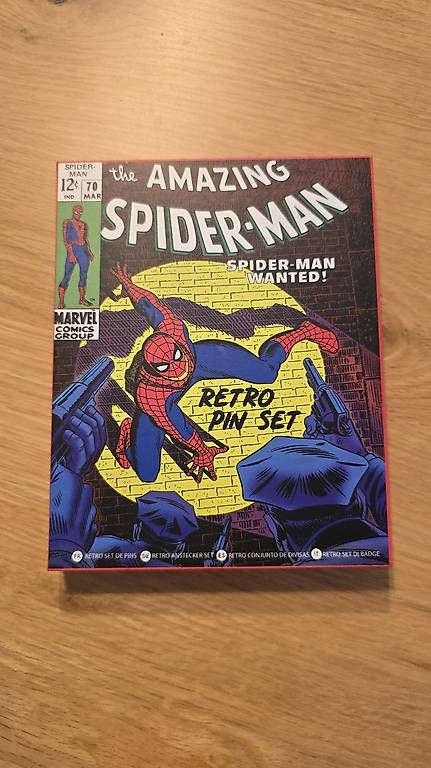 Plaquettes & Badges: Spiderman Pin-Set Marvel – Neuf avec emballage d'origine à Bazenheid par Exo_Tic