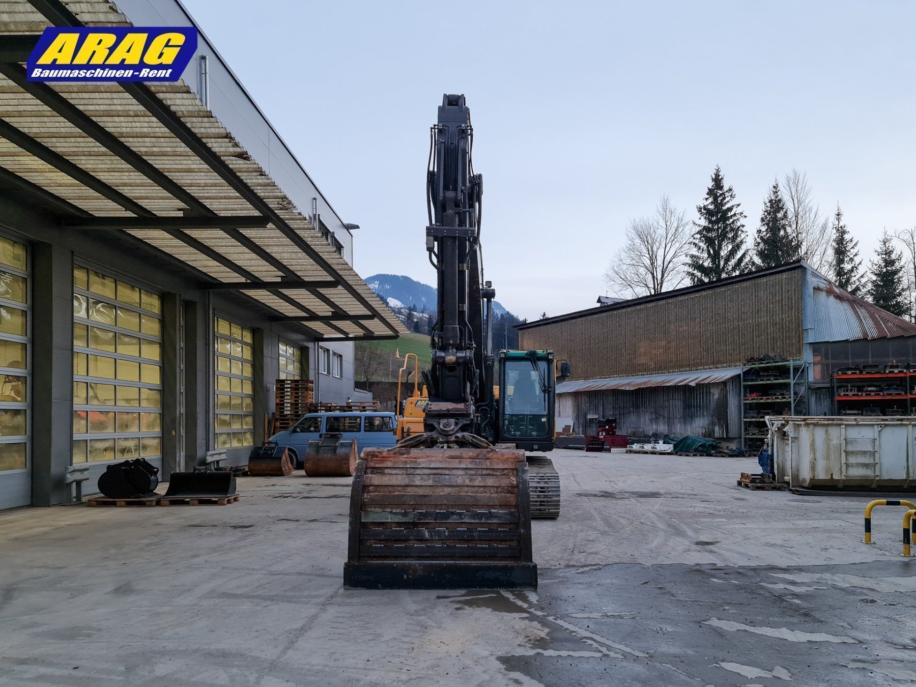 Volvo Escavatori: Volvo EC250DNL Raupenbagger – Usato da Hasle LU venduto da Arag08 3