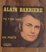 Alain Barriere "Tu T'en Vas" Vinyl 7" Single guter Zustand