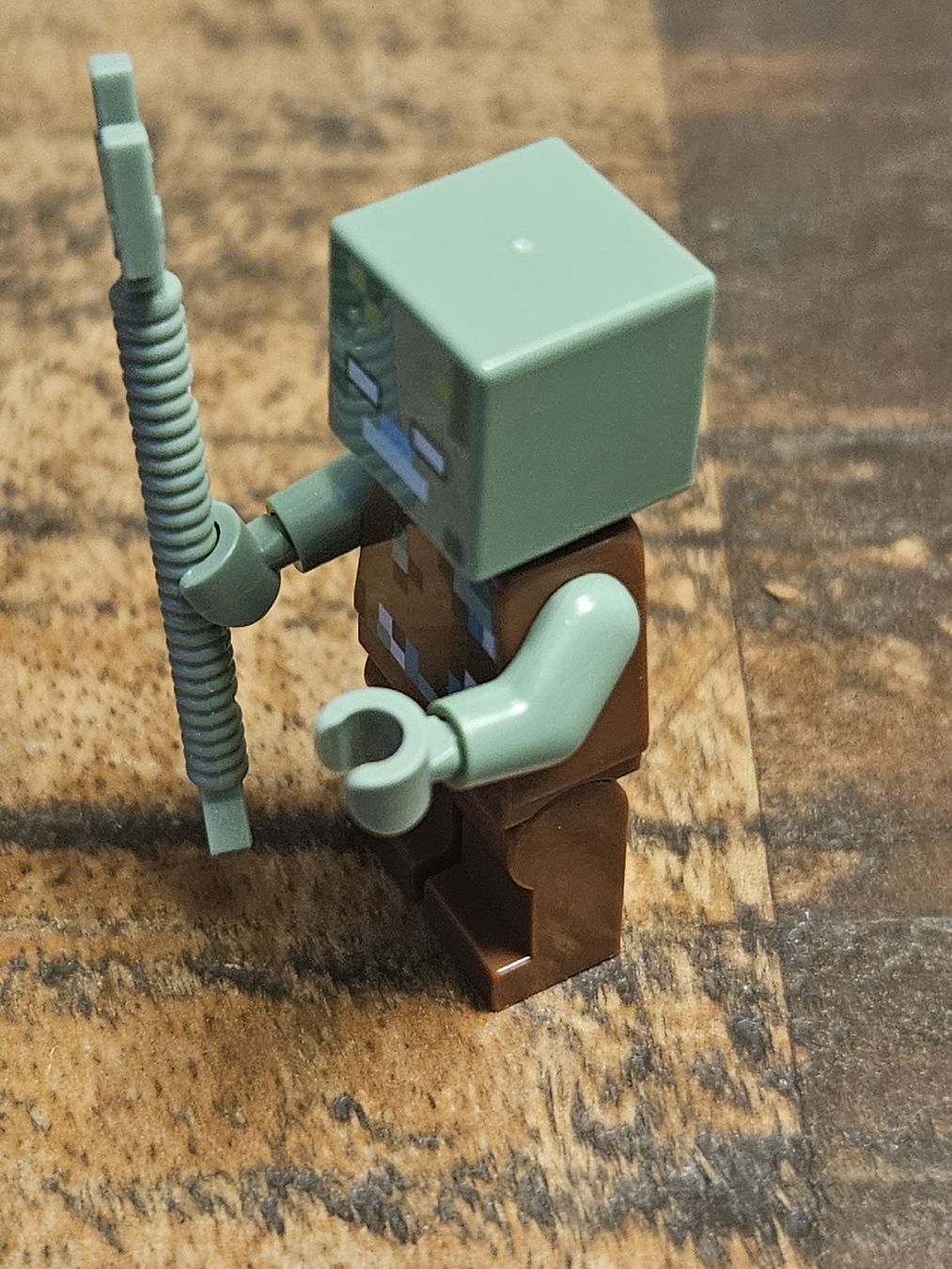 Lego Kit di costruzioni: lego figurine minecraft min088 Drowned Zombie – Usato da Confignon venduto da Ecrofigs 2