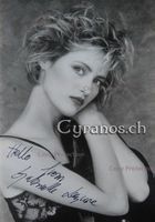 Gabrielle Lazure (1957) Schauspielerin - Autogramm