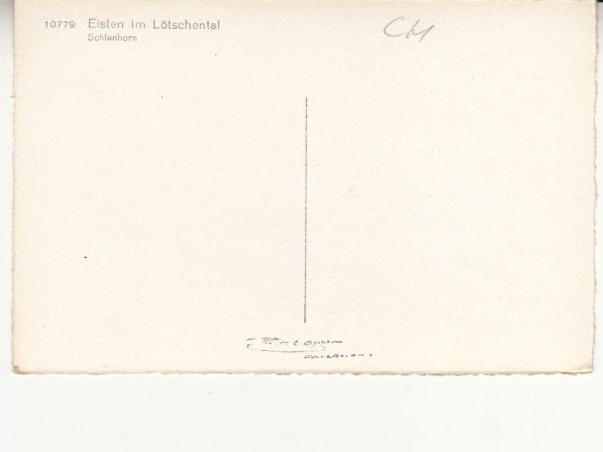 Cartoline postali: Eisten ca. 1950 – Usato da Bürglen TG venduto da StampGraf 1