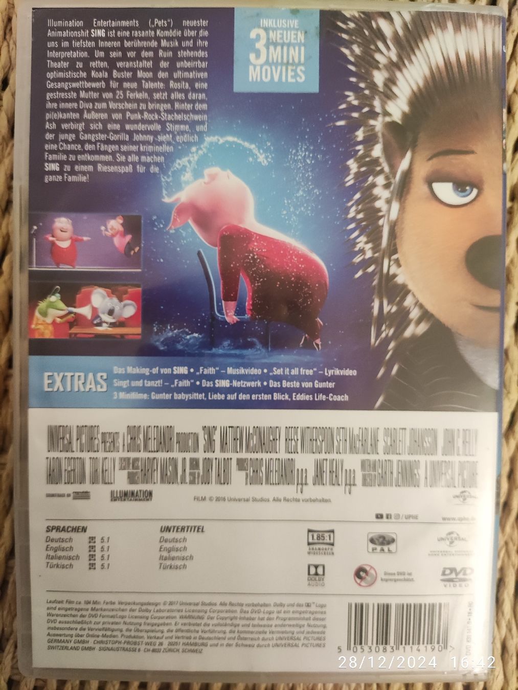 Alle DVDs: Sing – Gebraucht aus Basel von Alacant 1