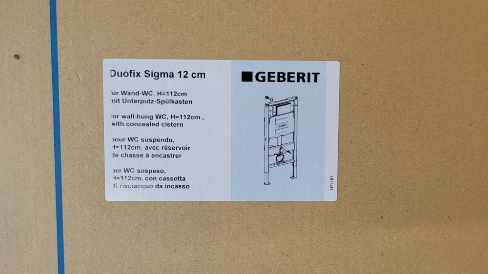 Geberit Duofix Sigma 12 cm (Neu und originalverpackt) in Bionnens für ...