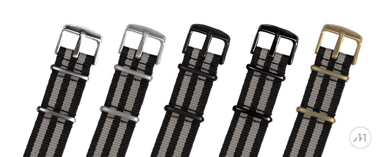 Cinturini per orologio: NATO brac. montre / Armbanduhr – Nuovo e nell'imballaggio originale da Ligerz venduto da micla.shop 3