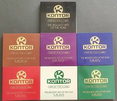 7x Kontor-The Biggest Hits Sammlung 2012-2017+Black Edition