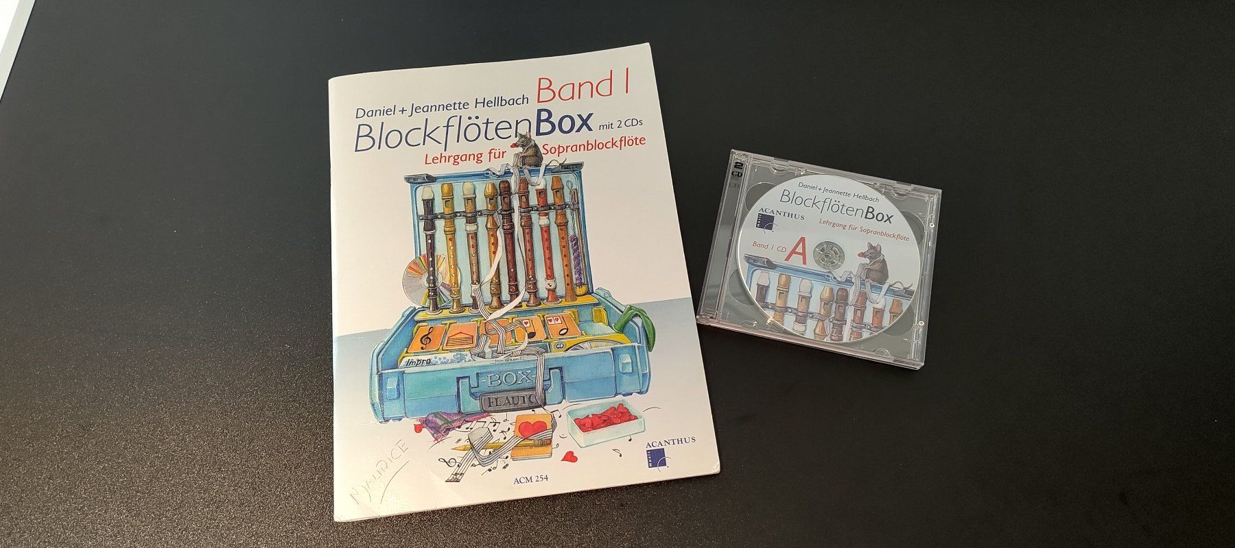 Libri: BlockflötenBox Band 1 Daniel Hellbach inkl. 2 CDs – Usato da Felben-Wellhausen venduto da AWDienstleistungen