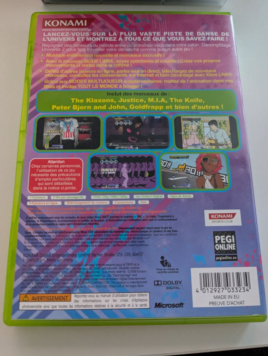 Giochi: Dancing Stage Universe 2 Xbox 360 Spiel Game – Usato da Hünenberg See venduto da SpecialEditionGaming 2