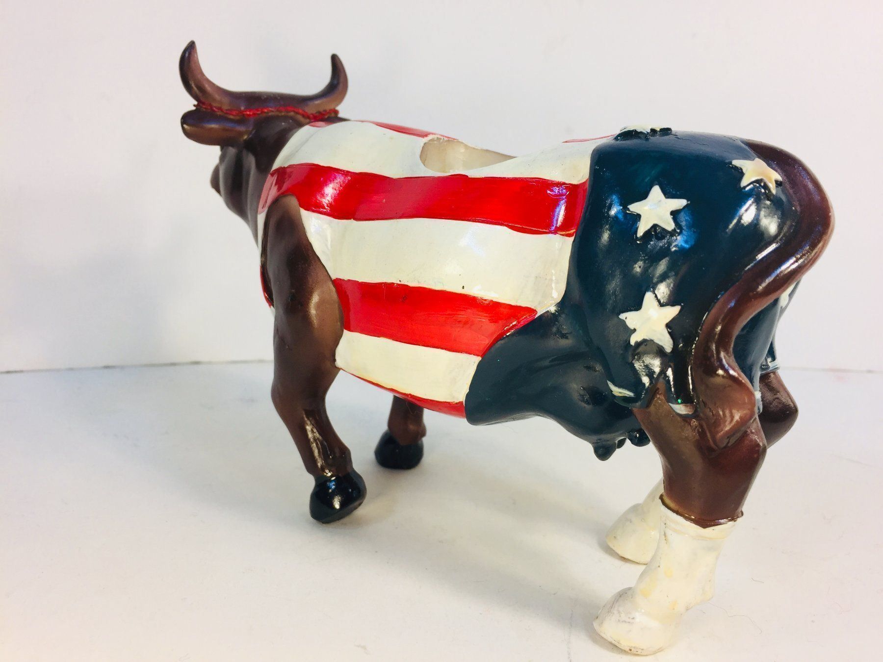 Statuette: Amerikan Kuhfigur Aufbewährungsfigur – Usato da Schaffhausen venduto da sparzone 5