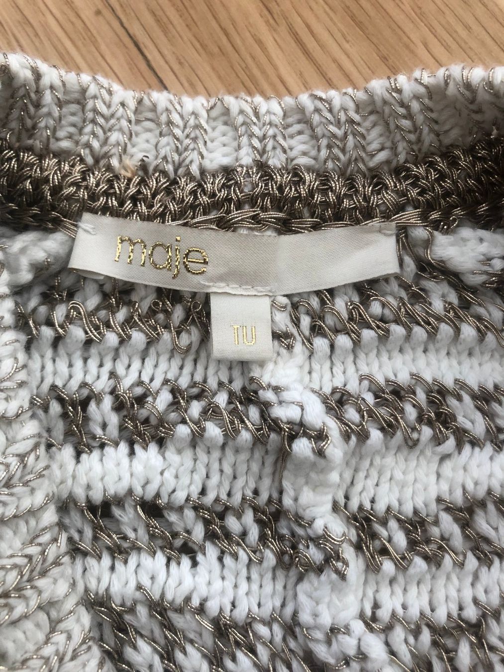 Maje Top: Pull coton Maje – Usato da Genève venduto da san_lb79 4