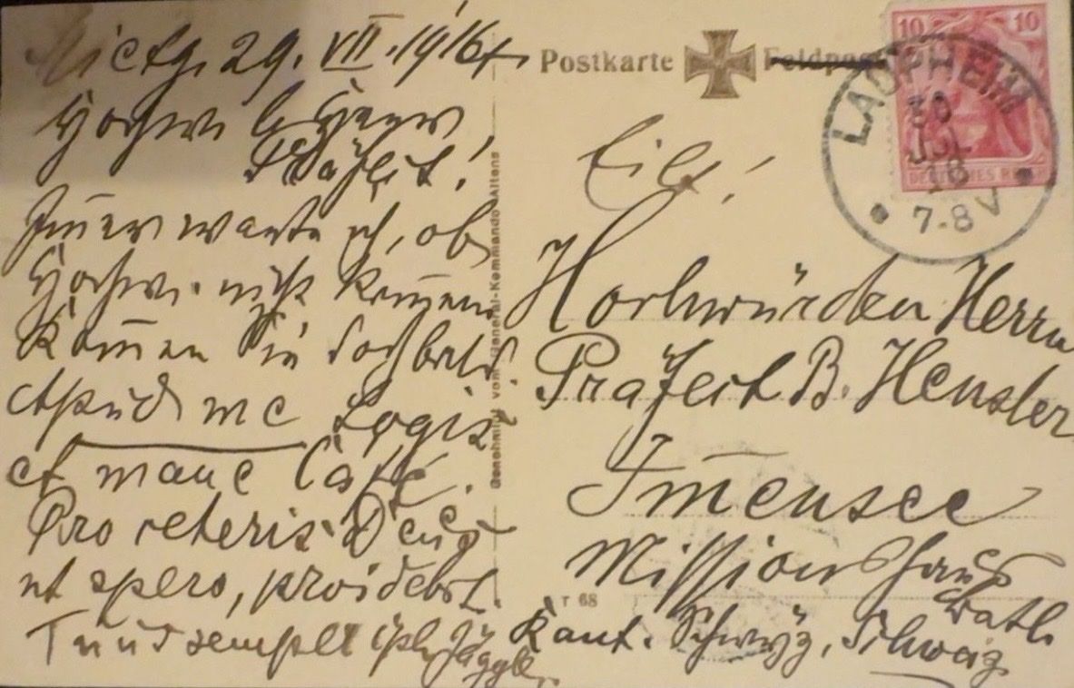 Cartoline postali: Porträt mit Zitat: Ein Kaiserwort – Usato da birsfelden venduto da tim0444 1