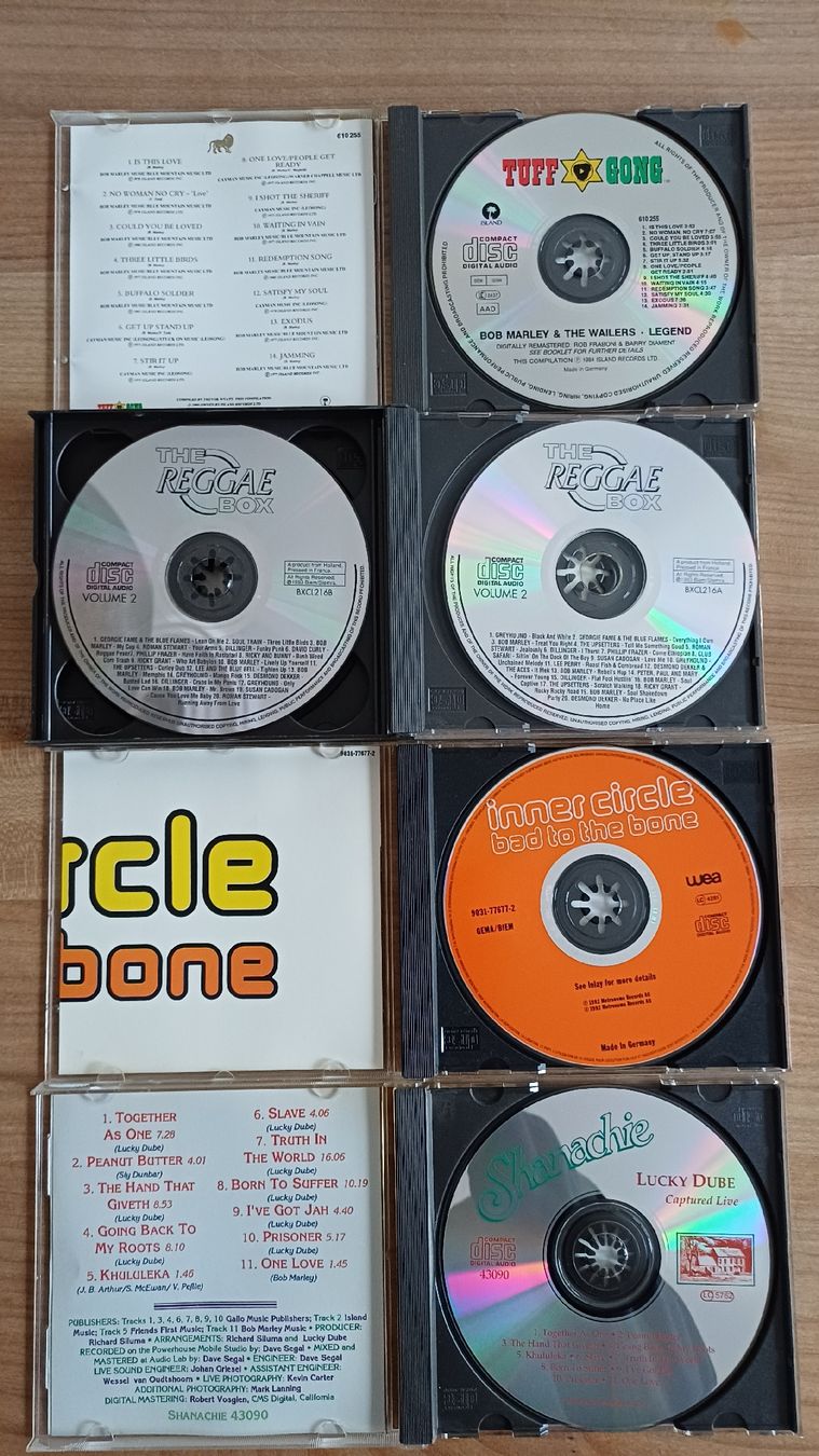 CDs: Reggae & Bob Marley, 5 CD – D'occasion à Luzern par Profet 1