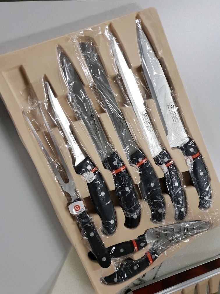 Coltelli: Messerset "Scheffler"Profi  Neu! – Nuovo e nell'imballaggio originale da Goldach venduto da Top-Shops 2