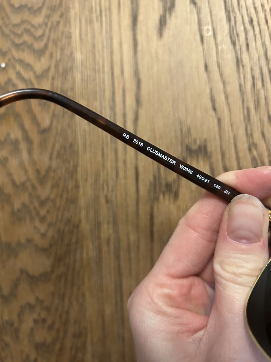 Ray-Ban Occhiali & Lenti: Rayban Clubmaster – Usato da Pieterlen venduto da cel_l2dt 3