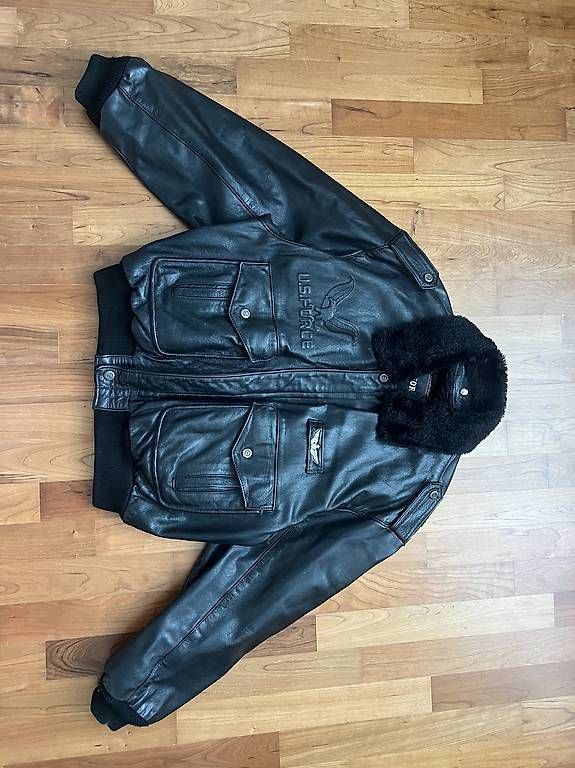 Vestes: U.S Force Lederjacke bomber moto Giacca  Racing – D'occasion à Rümlang par AimanF 2