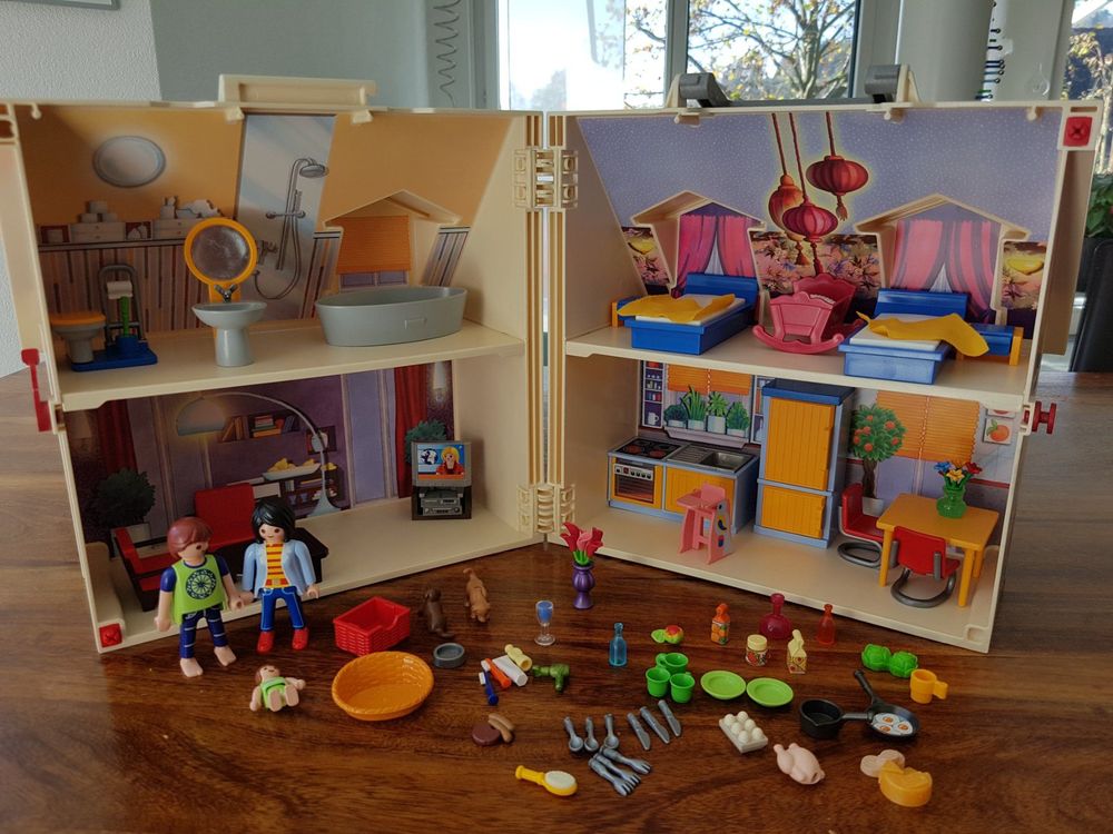 Fabelhafte Playmobile Haus Zum Mitnehmen Bild