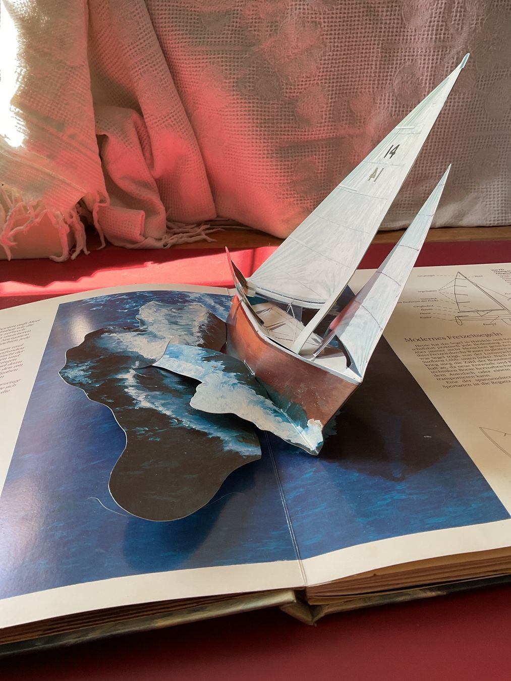 Libri: Buch mit Bildern zum Aufklappen, "Segelschiffe" – Usato da Tecknau venduto da Gluschtikum 3