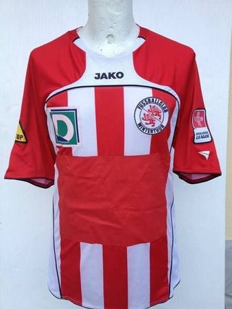MATCH WORN FC WINTERTHUR # 13 BARLECAJ TRIKOT FCW JAKO S