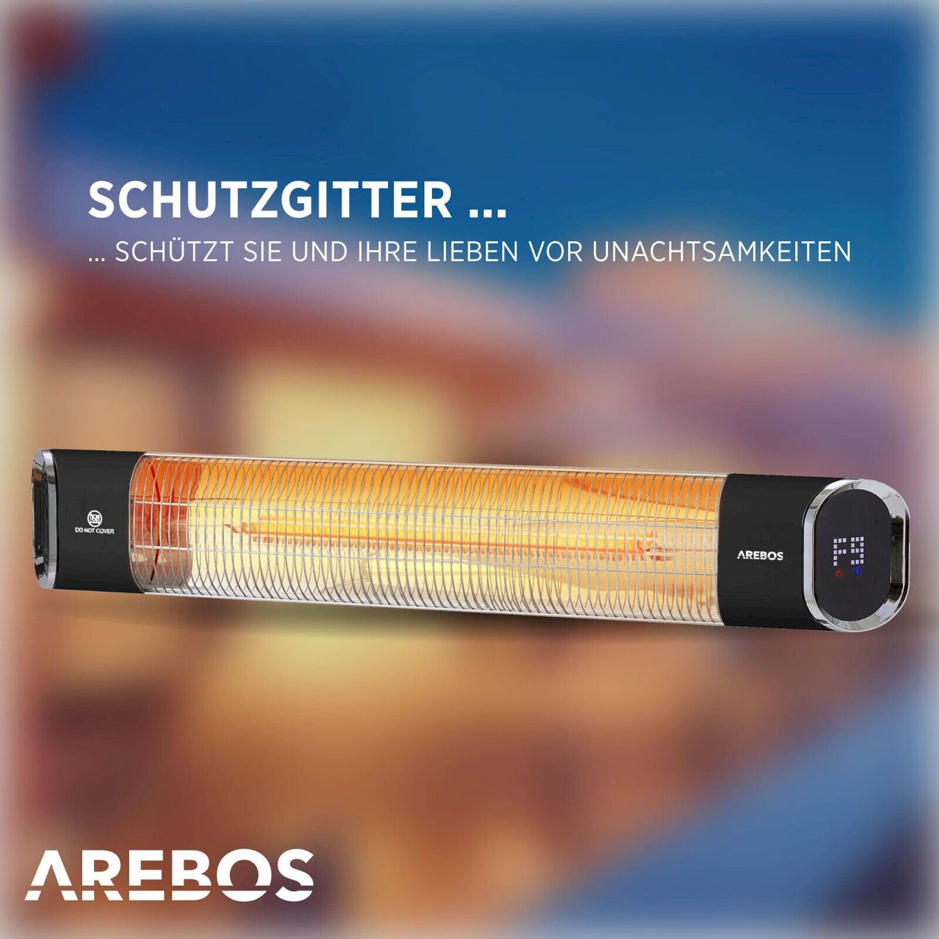 Radiateurs: Infrarot Heizstrahler 2000W schwarz – Neuf avec emballage d'origine à Bottighofen par zaap 5
