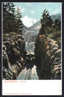 AK Brünig-Bergbahn, an der Passhöhe