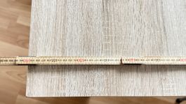 Esstisch, 160x90x73cm, hellgrau, guter Zustand!