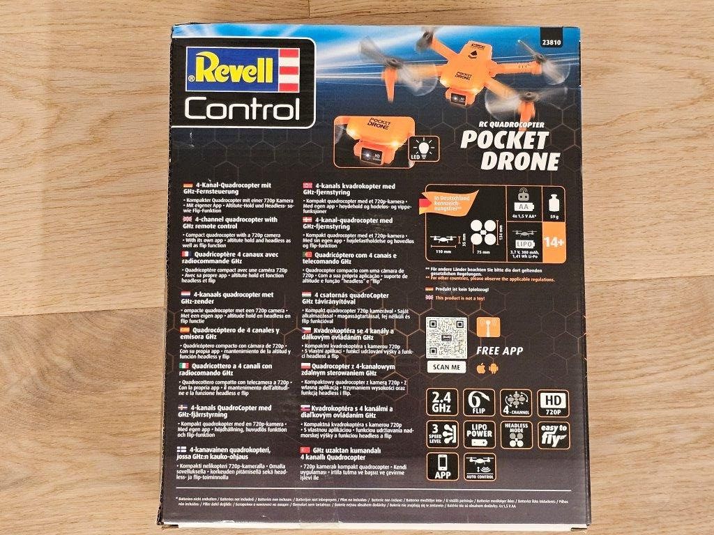 Revell Control RC Quadrocopter Pocket Drone (Neu und originalverpackt ...