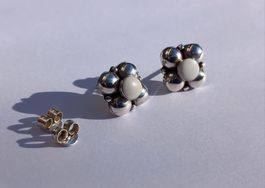 Ohrringe aus echtem Silber 925