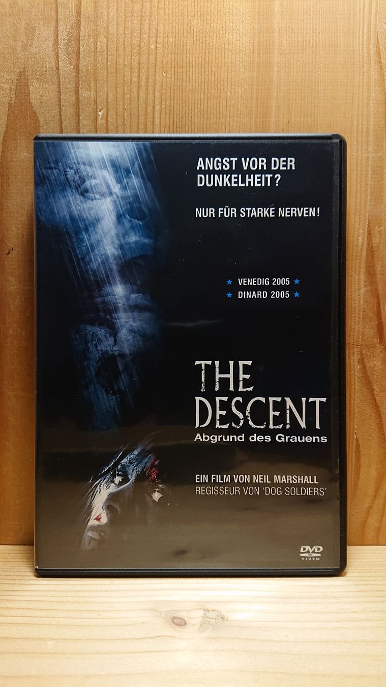 Tutti i DVDs: THE DESCENT Abgrund des Grauens DVD – Usato da Wilderswil venduto da Exebub
