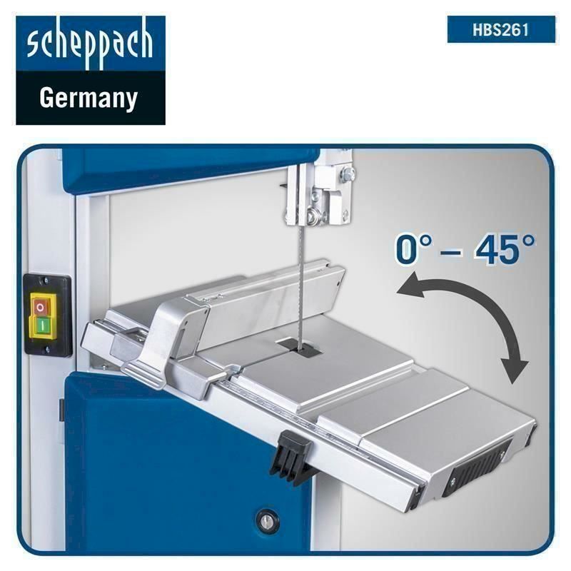 Seghe: Scheppach Bandsäge HBS261 – Nuovo e nell'imballaggio originale da Bottighofen venduto da zaap 3