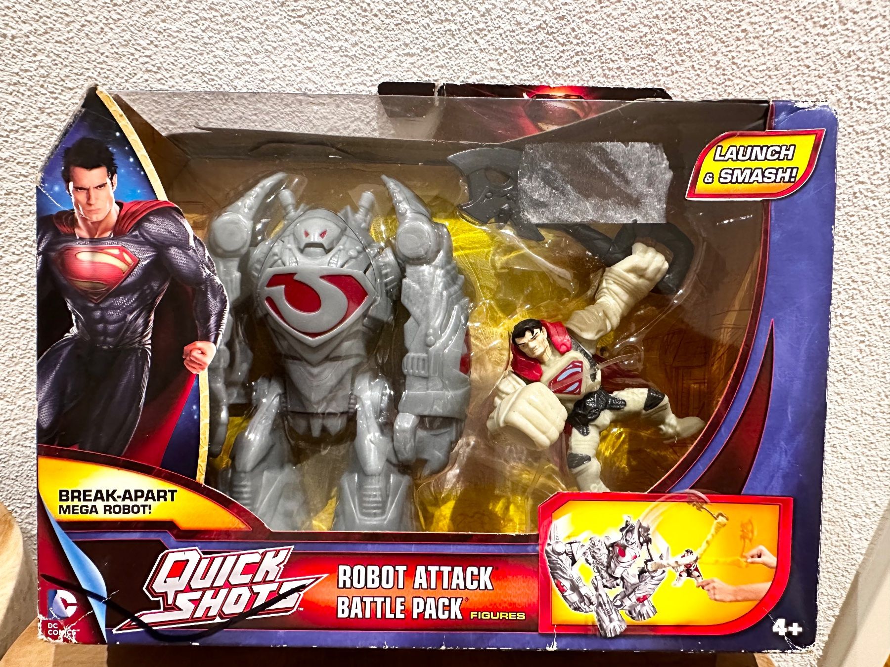 Statuette: Neu mattel Superman Quick Shots Robot Attack Battle Pack – Nuovo e nell'imballaggio originale da Baar venduto da Mic_vL