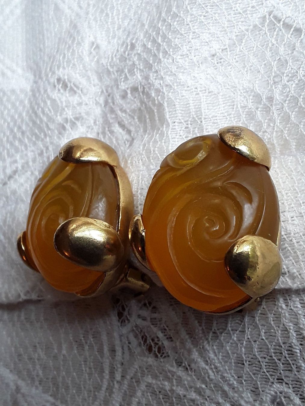 Ohrringe & -stecker: Vintage MICRIS BIJOUX PARIS Ohrclips – Gebraucht aus Zürich von helsan 7