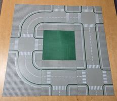 Lego 9x Strassenplatten / Baseplates