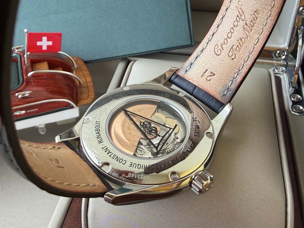 Frederique Constant Orologi: ⌚ Frederique Constant Runabout Automatic 42 mm – Usato da Glovelier venduto da Elsii44 2