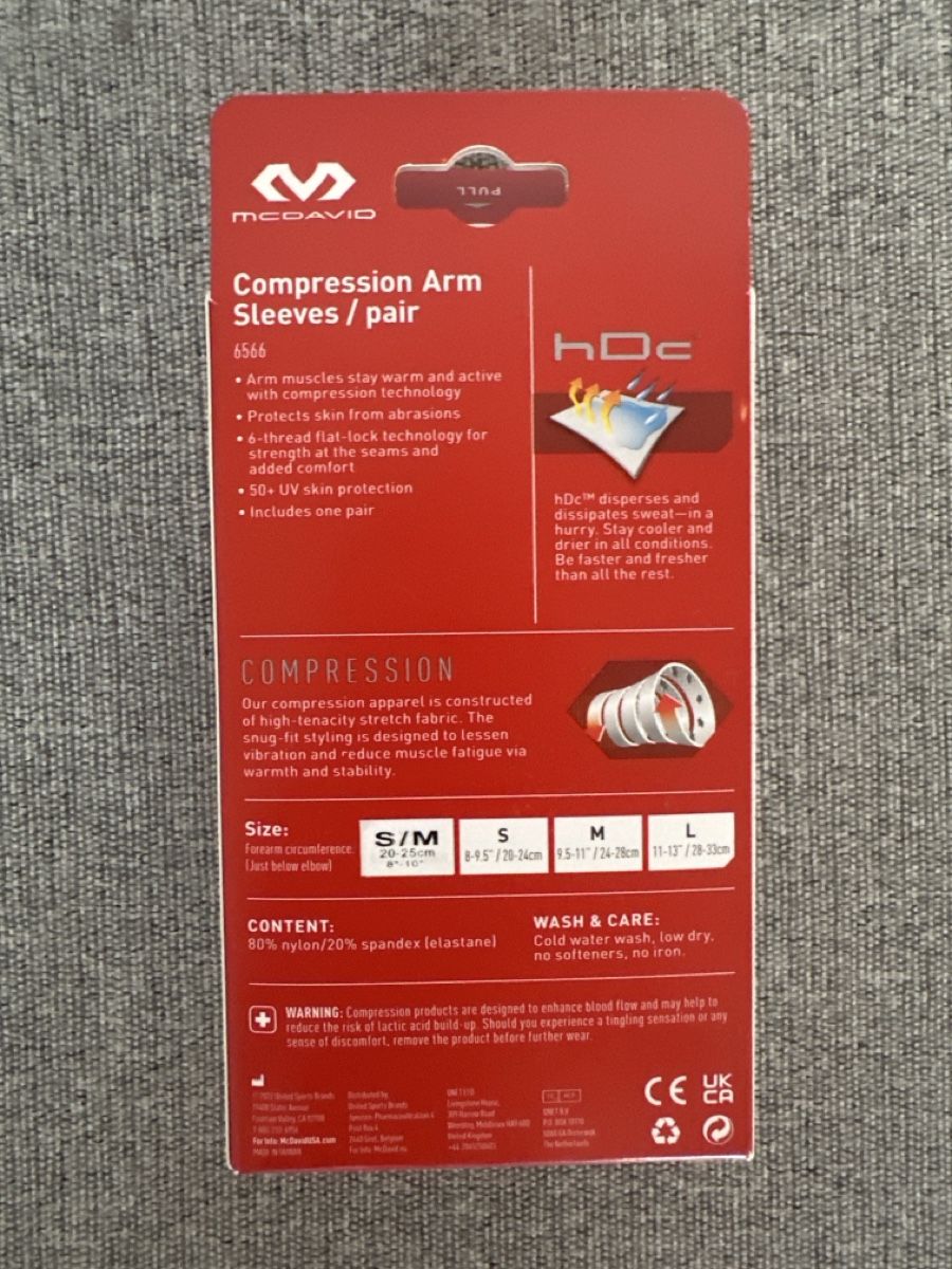 Protections: McDavid Compression Arm Sleeves S/M neu – Neuf (Voir description) à Thun par Mokibe 2
