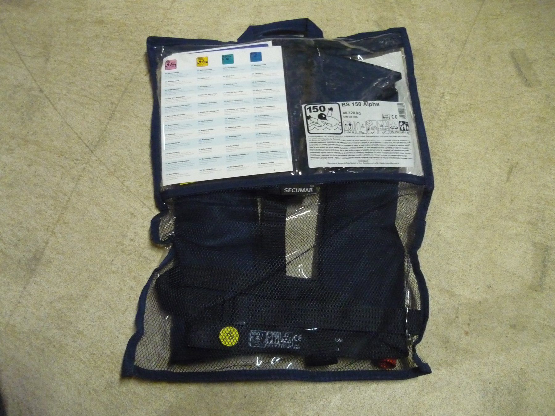 Giubbotti di salvataggio: 1x Rettungsweste Secumar BS 150 alpha Schwimmweste – Nuovo e nell'imballaggio originale da Beringen venduto da Flatretriever 4