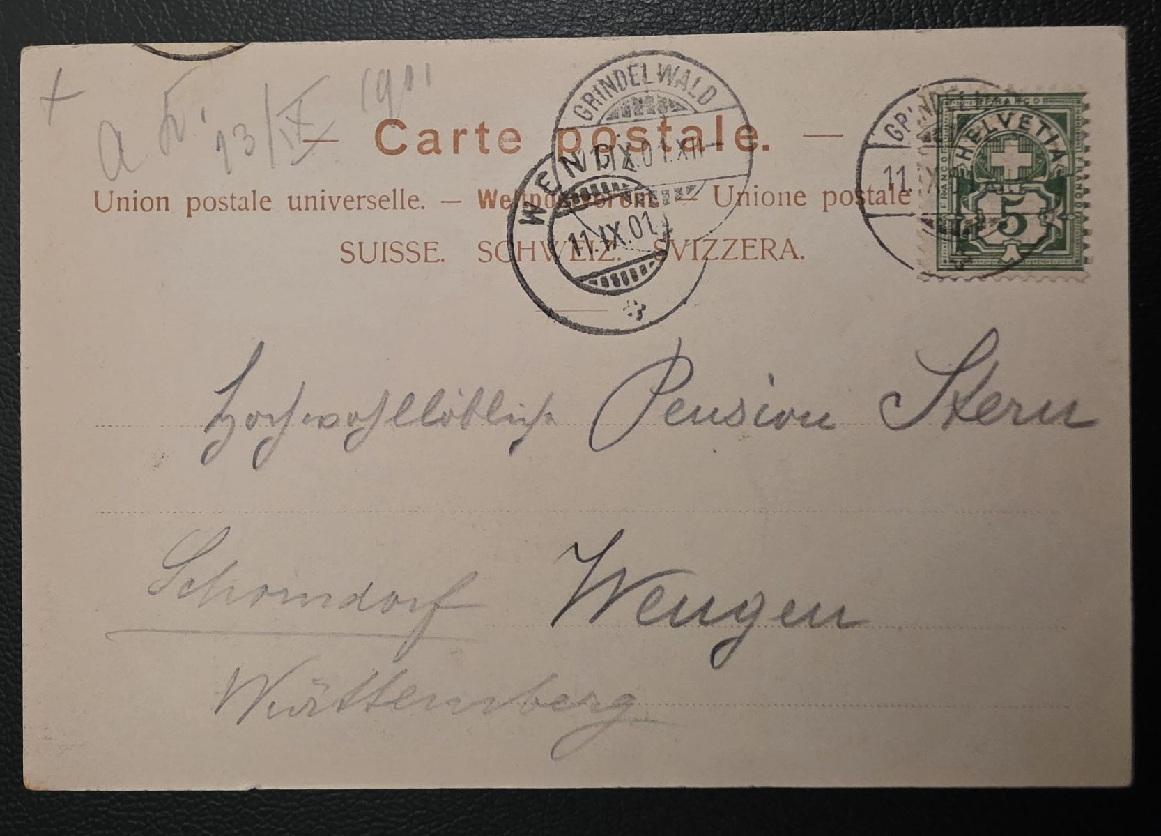Cartes postales: Ansichtskarte Grindelwald – D'occasion à Bern par Kocholo 1