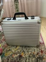 Aluminium Attache Case Silver Acceptable Condition