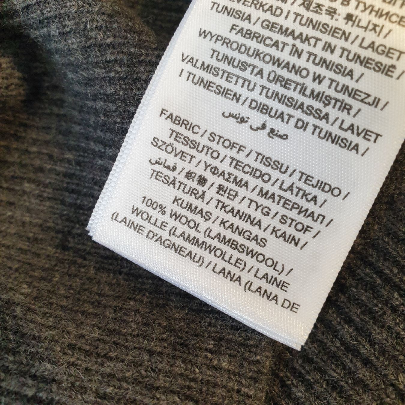 Gant Maglioni & Felpe: Gant Pullover Lammwolle Grau Grösse L – Usato da Saxonne (Ayent) venduto da SnowRoof 2