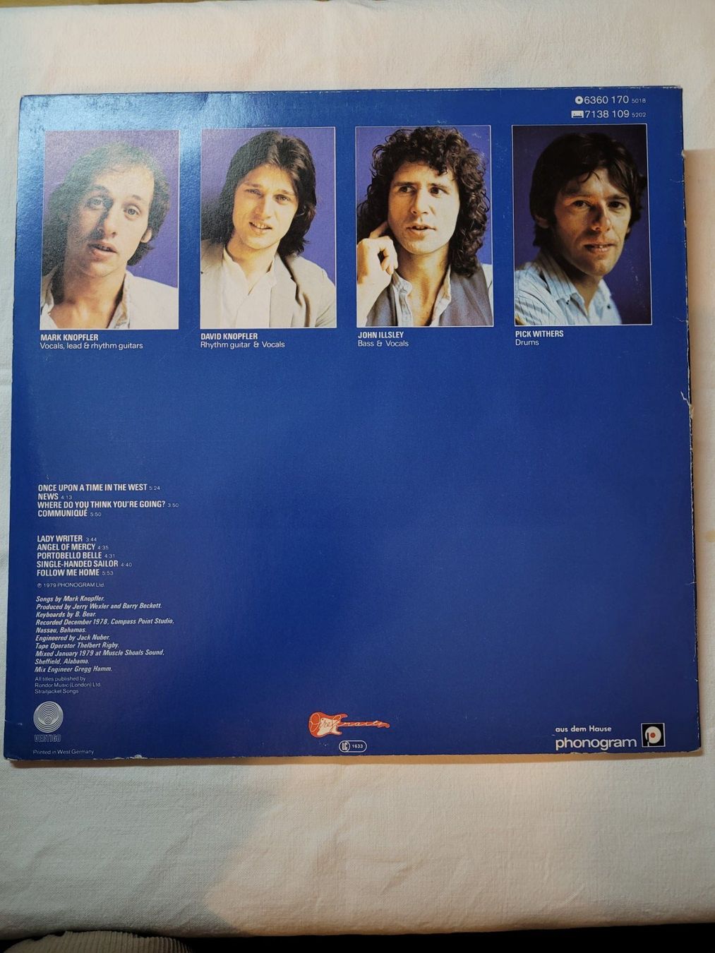 Schallplatten: LP DIRE STRAITS - COMMUNIQUE - 1979 – Gebraucht aus La Chaux-de-Fonds von reu_kx5l 1