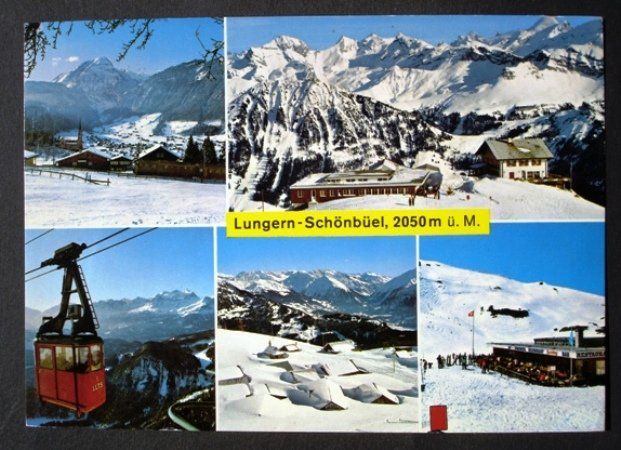 Cartes postales: 7 x Ansichtskarten LUNGERN – D'occasion à Jona par philajona 4