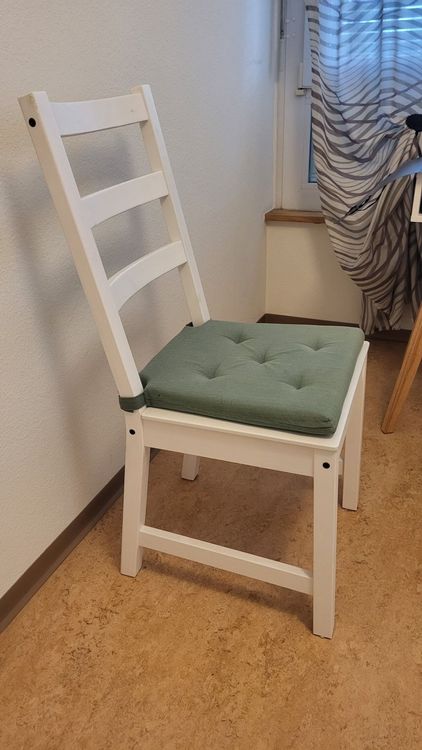 4 Weisse Ikea Stühle Kaufen auf Ricardo