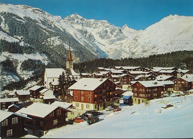 Ansichtskarten: ERNEN Hotel Restaurant Alpenblick - Auto – Neu (gemäss Beschreibung) aus Jona von philajona