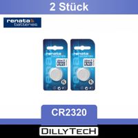 Renata CR2320 Lithium Knopfzellenbatterie - 2 Stk.