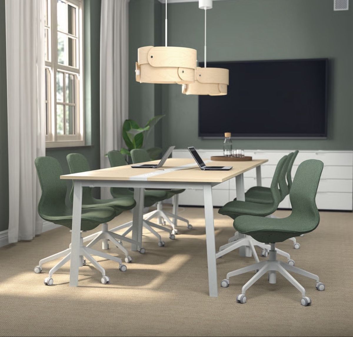 Ikea Tavoli: IKEA Mittzon Konferenztisch – Nuovo (secondo la descrizione) da Domat/Ems venduto da Ker_9dnd 3